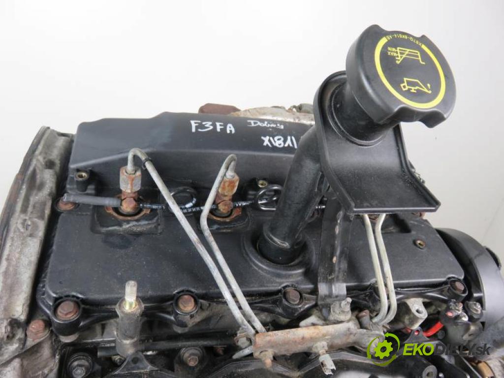 FORD TRANSIT VI 2.0 TDDI F3FA manual 5 stupňová 63 kW 86 km  motor DIESLA F3FA (Diesel)