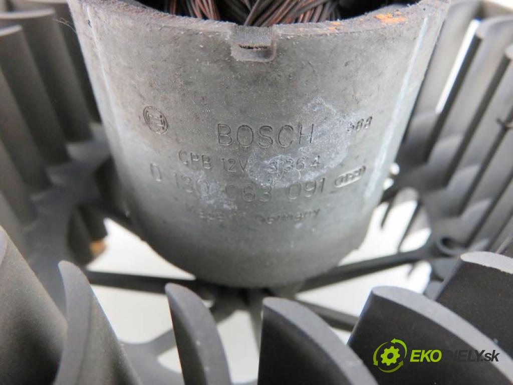 BMW 3 Compact E36 1.6 316 I M43 B16 automatic 5 stupňová 75 kW 102 km  Ventilátor vetráku 0130063091 (Radiátory kúrenia)