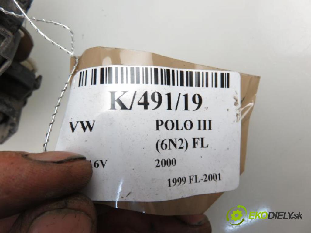VW POLO III (6N2) FL 1.4 16V AUA,AHW,APE manual 5 stupňová 55 kW 75 km  zámok - 6N4839016C (Zámky)