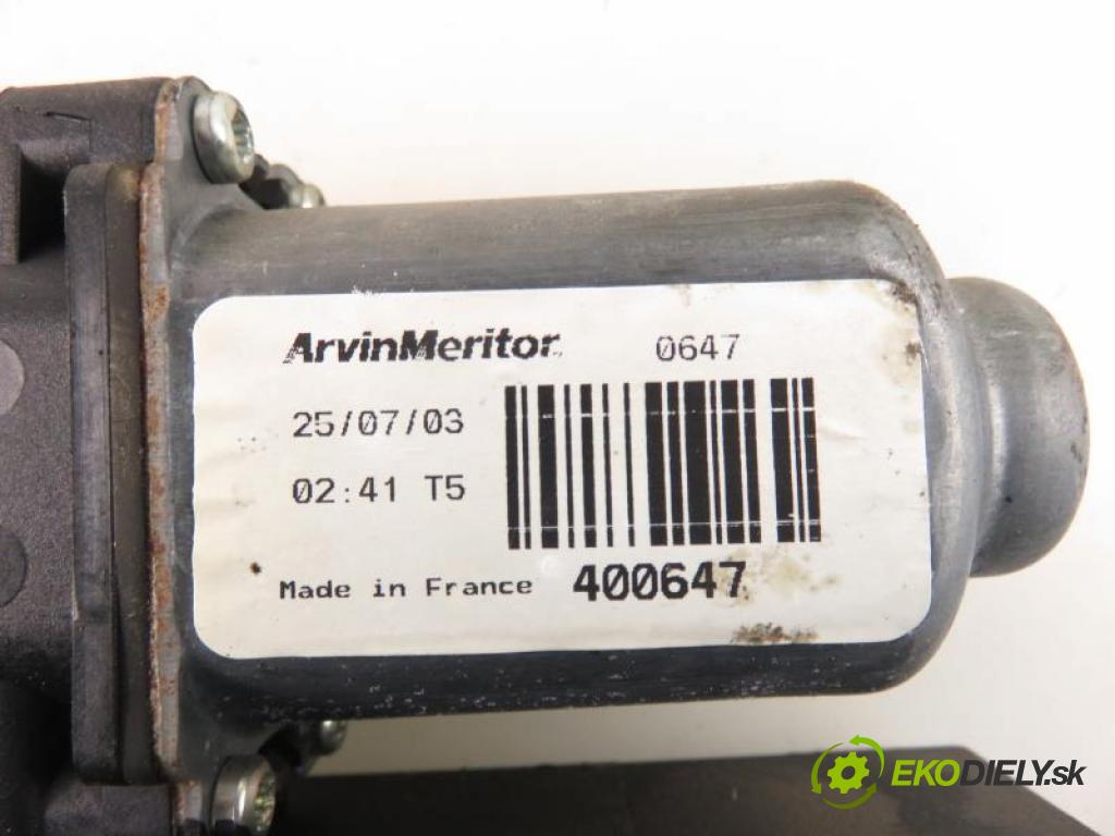 VW POLO IV (9N) 1.2 12V AZQ, BME manual 5 stupňová 47 kW 64 km  Motorček sťahovania okien LT 6Q0959811A/400647E (Ostatné)