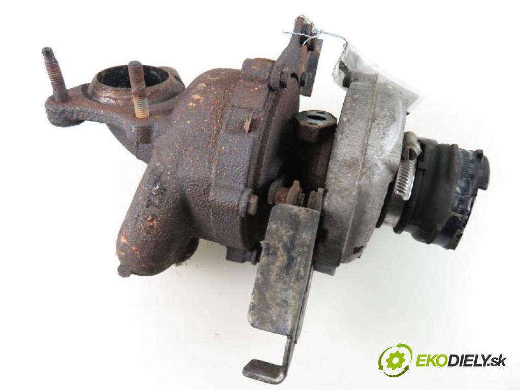 FORD FOCUS MK2 II Turbodúchadlo,turbo ze do zvod, potrubie kable intercoolera na