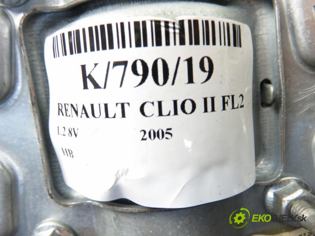 RENAULT CLIO II FL2 1.2 8V D7F 720, D7F 764, D7F 726, D7F 746, D7F 766 manual 5 stupňová 58 kW 43 km  AirBag air BAG volantu 8200432120 (Airbagy)