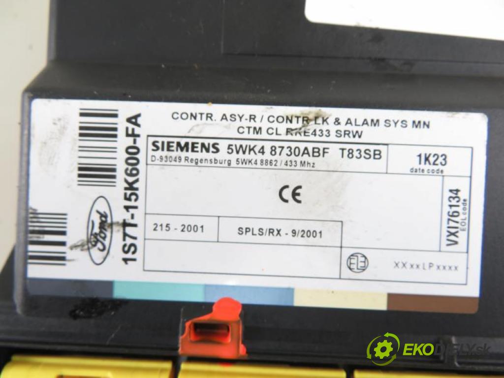 FORD FOCUS (DAW, DBW) HB 2001 1596,00 Moduły komfortu 1596,00 MODUL komfortu 1S7T15K600FA;5WK48730ABF