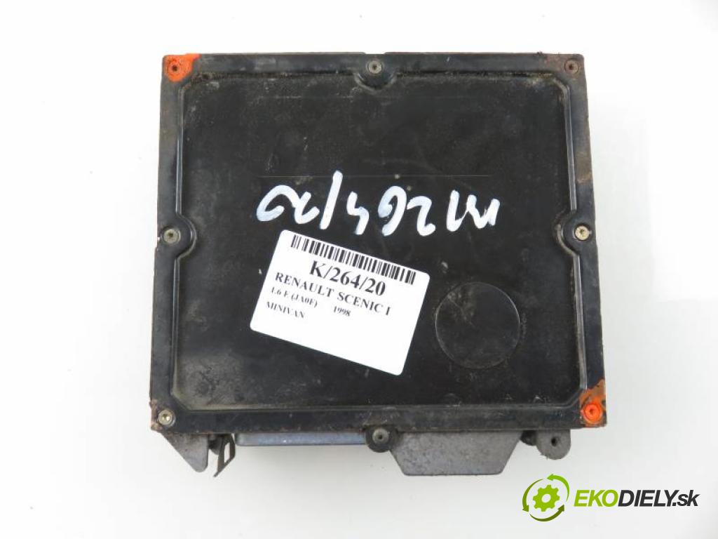 RENAULT MEGANE Scenic (JA0/1_) MINIVAN 1998 1598,00 Sterowniki silnika 1598,00 Riadiaca jednotka Motor S105654003F;7700103290E