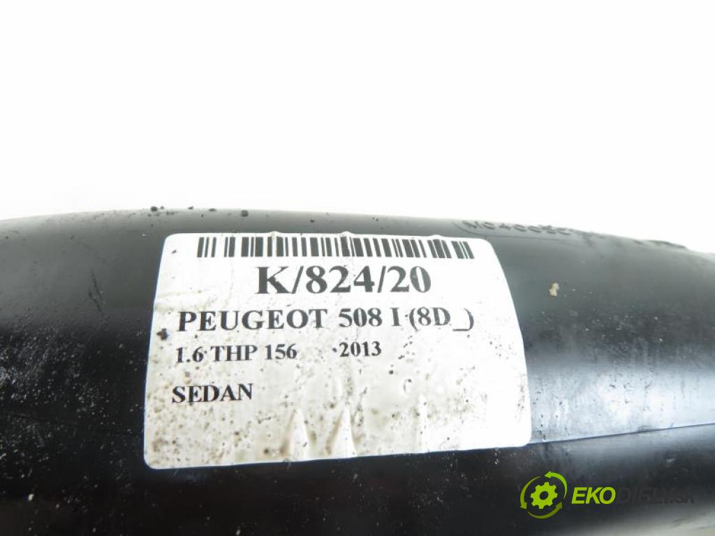 PEUGEOT 508 I (8D_) SEDAN 2013 1598,00 Przewody chłodnic powietrza 1598,00 Rúra intercoolera turba 9656202480