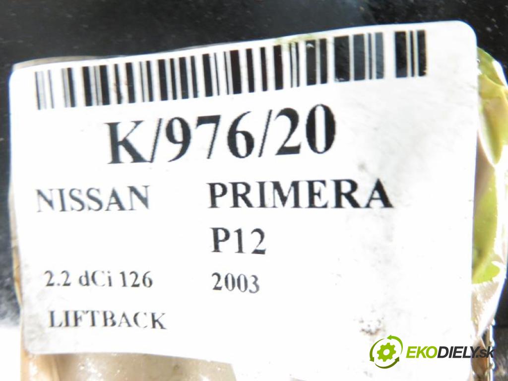 NISSAN PRIMERA (P12) LIFTBACK 2003 93,00 2.2 Di 126 - YD22DDT 2184,00 Posilovač 47210AV701 (Servočerpadlá, pumpy riadenia)