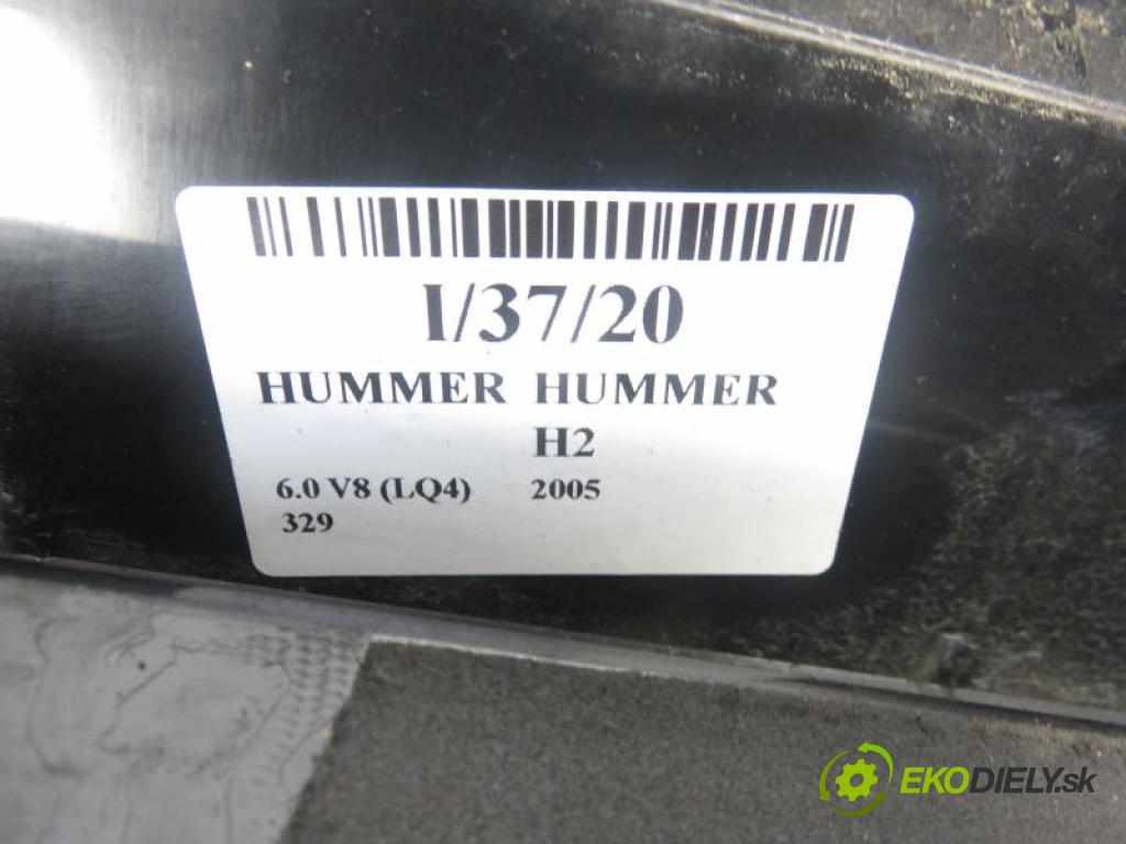 HUMMER HUMMER H2 SUV 2005 249,00 6.0 AWD - LQ4 5967,00 lišty STŘECHA