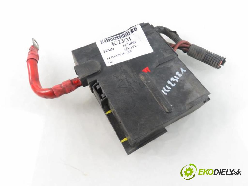 FORD FUSION (JU_) HB 2005 1399,00 Skrzynki bezpieczników 1399,00 skříňka POJISTKY: na AKUMULATOR: 2S6T14A073BB