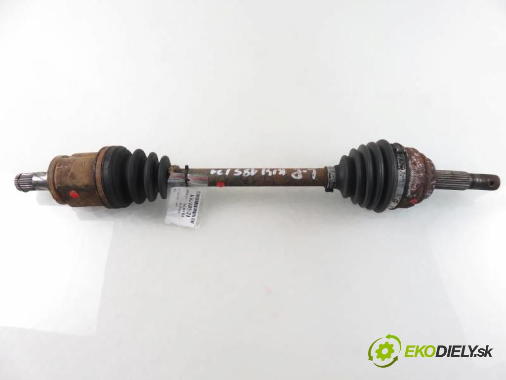 NISSAN ALMERA II (N16) HB 2000 1498,00 Półosie 1498,00 Poloos LP