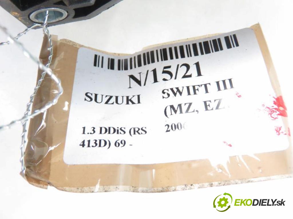 SUZUKI SWIFT III (MZ, EZ) HB 2007 1248,00 Pozostałe 1248,00 Potenciometer plynového pedálu 4940062J70XA1 ; 8PV00921601 (Pedále)