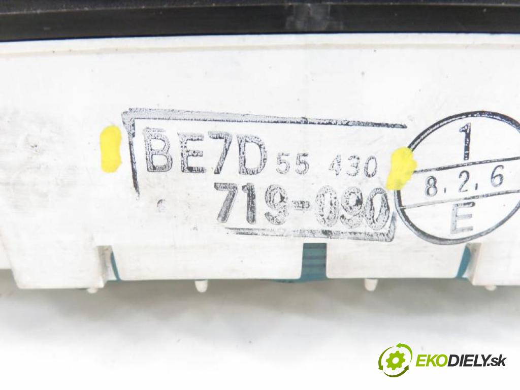 MAZDA 323 F V (BA) LIFTBACK 1997 1840,00 Liczniki, zegary 1840,00 Prístrojovka elektrický BE7D55430