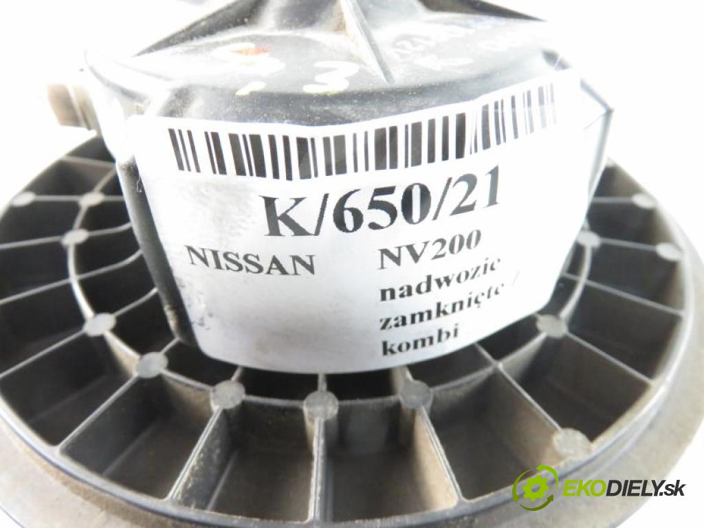 NISSAN NV200 nadwozie zamknięte / kombi FURGON 2010 1461,00 Dmuchawy 1461,00 ventilátor větráku