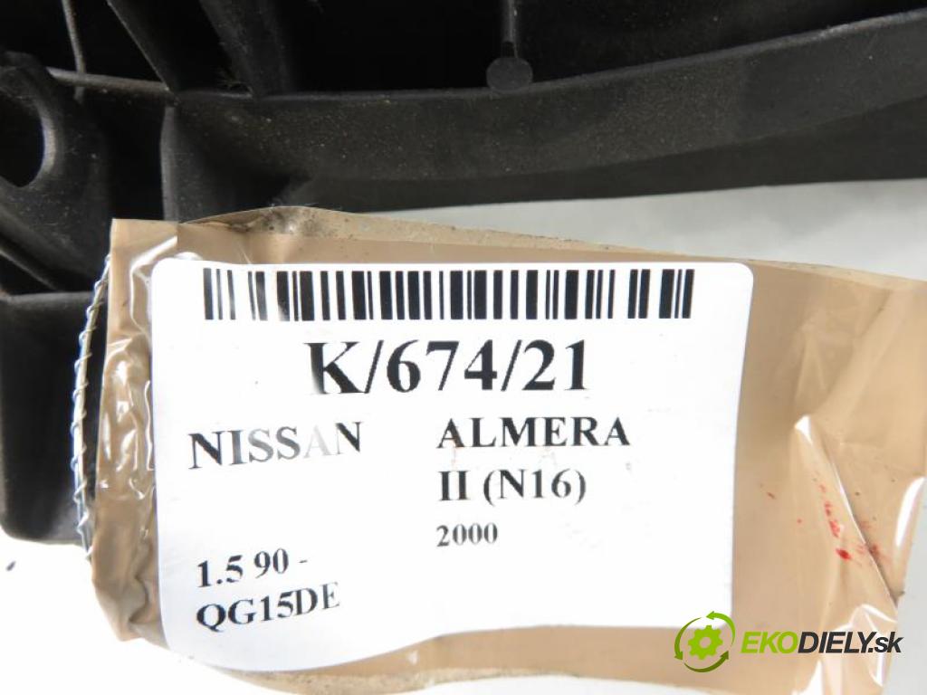 NISSAN ALMERA II Hatchback (N16) HB 2000 1498,00 Wentylatory 1498,00 ventilátor chladič PODNEBÍ / VODA 8240297