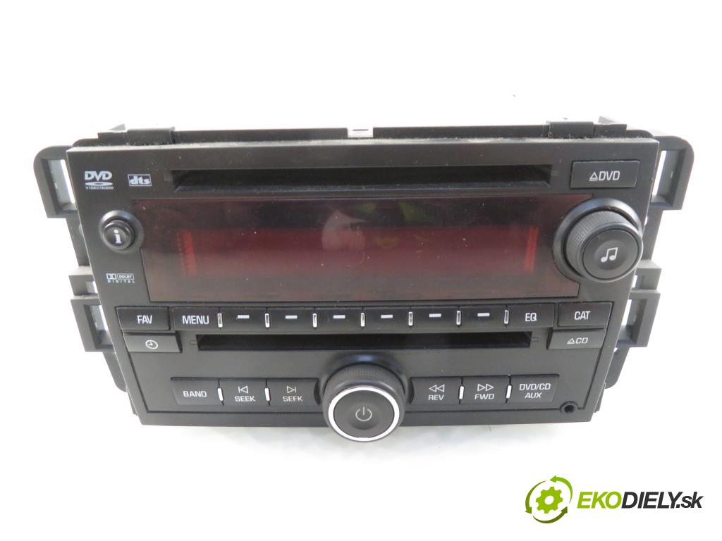 GMC ACADIA SUV 2007 3564,00 Radioodtwarzacze 3564,00 RADIO CD 25776635