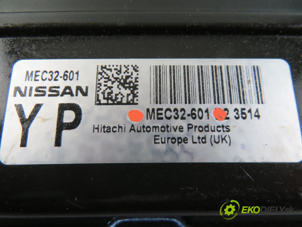 NISSAN PRIMERA Kombi (WP12) KOMBI 2004 1769,00 Sterowniki silnika 1769,00 Riadiaca jednotka Motor MEC32601
