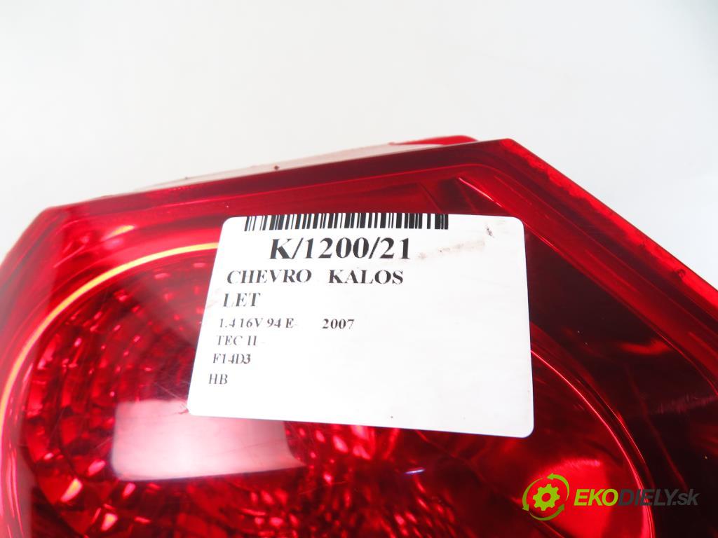 CHEVROLET AVEO / KALOS liftback (T200) HB 2007 1399,00 Lampy tylne 1399,00 Svetlo ľavé zadné 300266L