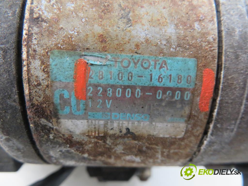 TOYOTA CELICA (_T20_) LIFTBACK 1997 1762,00 Rozruszniki kompletne 1762,00 Štartér 2810016180;2280000900 (Štartéry)