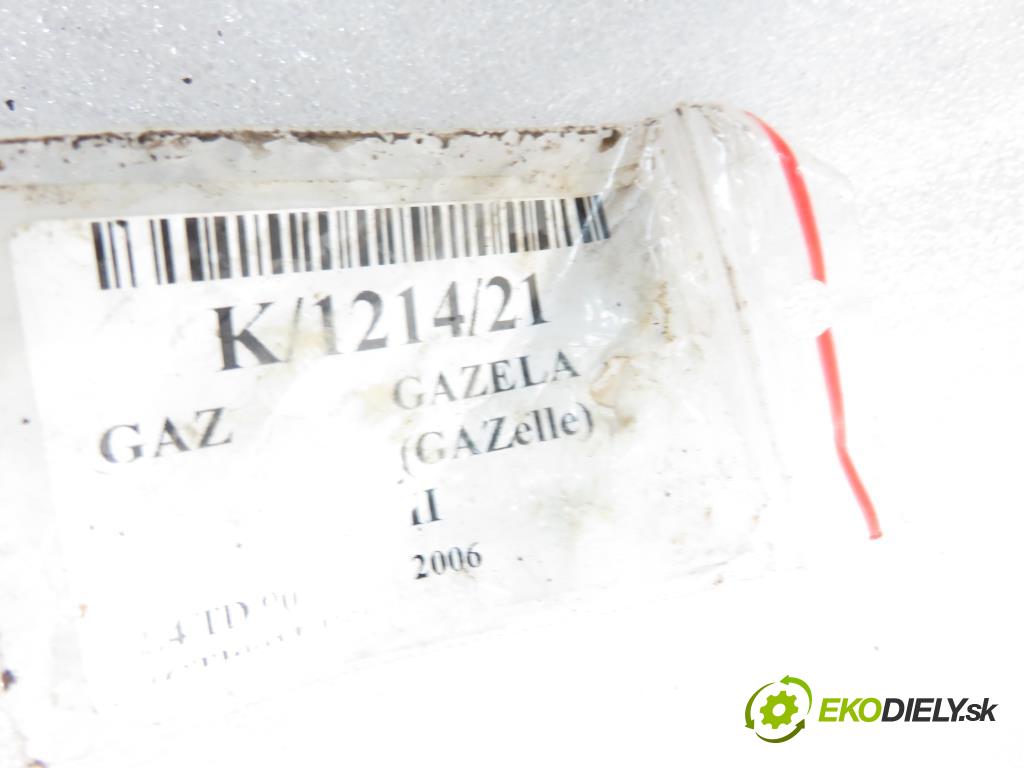 GAZ GAZELLE Platforma / podwozie KABINA/PLATFORMA 2006 2417,00 Pióra resorów 2417,00 Listové pero ZADNÉ: