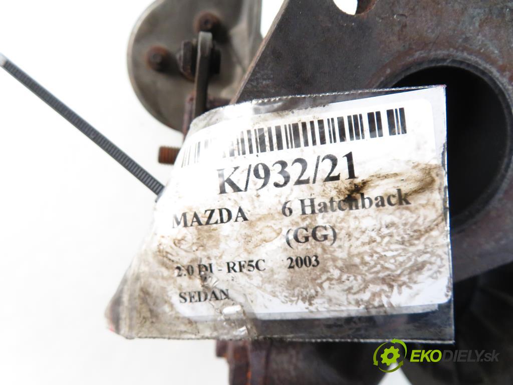 MAZDA 6 Hatchback (GG) SEDAN 2003 1998,00 Kompletne turbosprężarki 1998,00 RYCHLONABÍJAČKA: VJ320210 (Turbodúchadlá (kompletné))