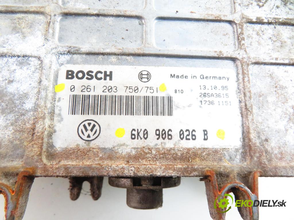 SEAT IBIZA II (6K1) HB 2001 1390,00 Sterowniki silnika 1390,00 Riadiaca jednotka Motor 6K0906026B;0261203751;0261203750