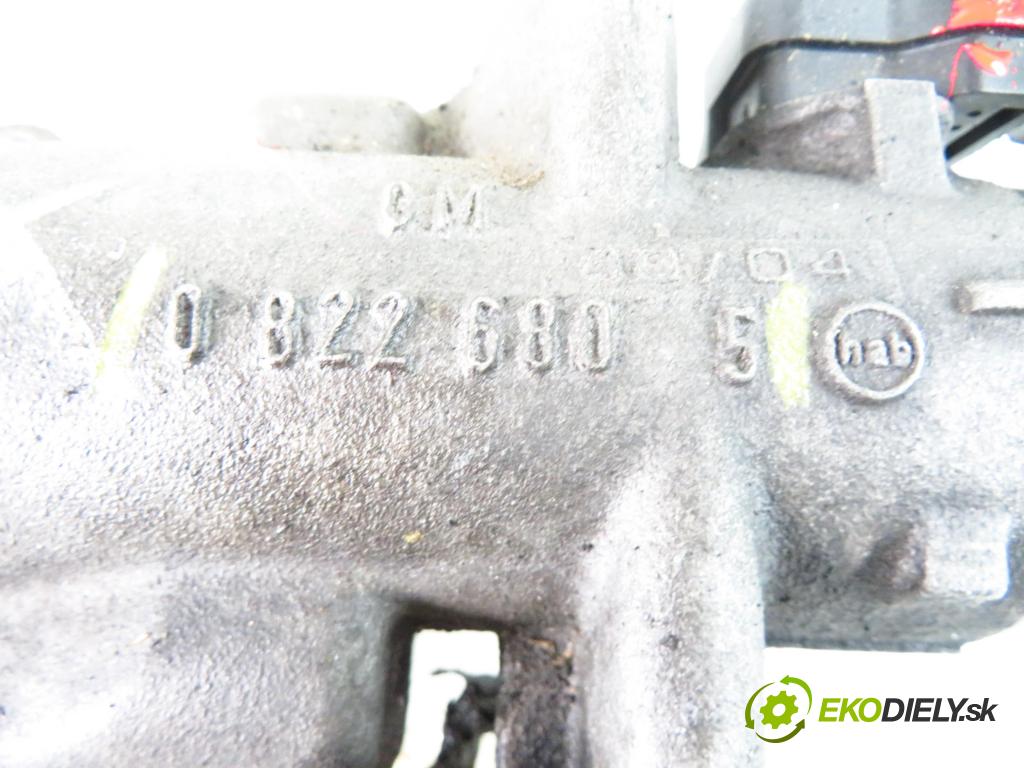 OPEL ZAFIRA A Nadwozie Wielkopojemne (MPV) (T98) MINIVAN 2005 1995,00 Przepustnice 1995,00 Škrtiaca klapka 08226805;0281002437 (Škrtiace klapky)