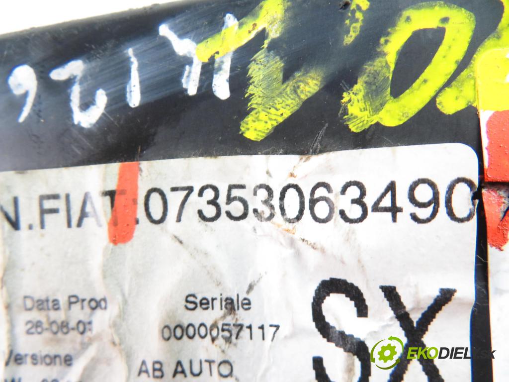 ALFA ROMEO 147 (937_) HB 2002 1598,00 Panele sterowania, przełączniki 1598,00 Panel kúrenia KLIMATRONIK 07353063490