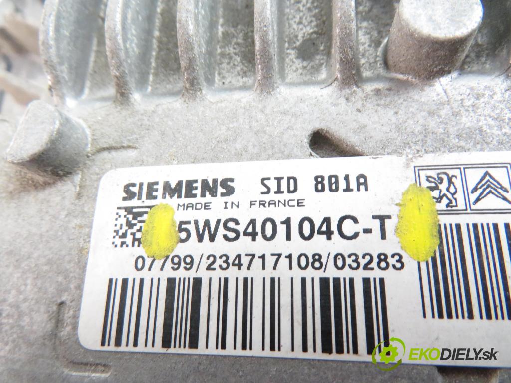 PEUGEOT 307 SW (3H) KOMBI 2003 1997,00 Sterowniki silnika 1997,00 Riadiaca jednotka Motor 5WS40104CT