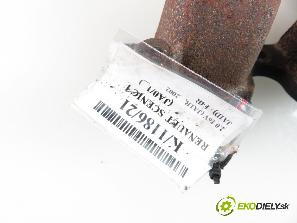 RENAULT SCENIC I (JA0/1_) MINIVAN 2002 1998,00 Kolektory wydechowe 1998,00 potrubí VYČERPAT:  (Výfukové potrubí)