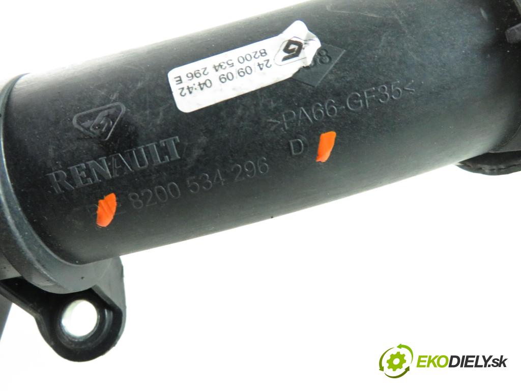 RENAULT KANGOO / GRAND KANGOO II (KW0/1_) KOMBIVAN 2009 1461,00 Przewody chłodnic powietrza 1461,00 Rúra intercoolera turba 0281011142;8200534296E