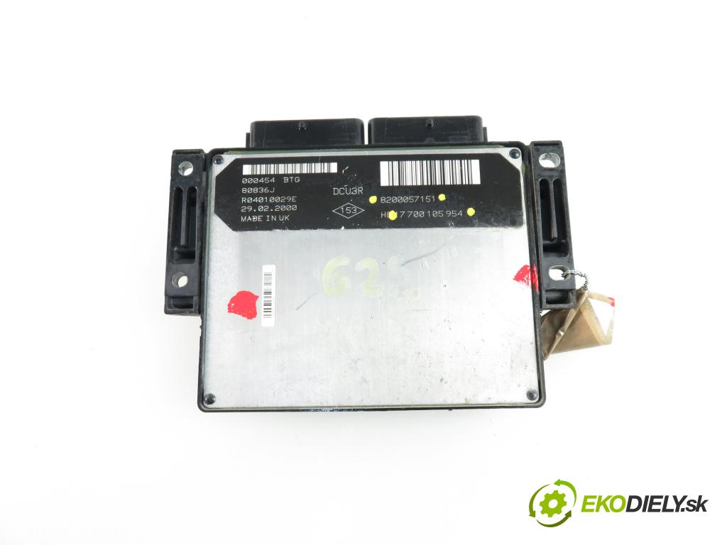 RENAULT MEGANE I (BA0/1_) HB 1999 1870,00 Sterowniki silnika 1870,00 Riadiaca jednotka Motor 8200057151;7700105954