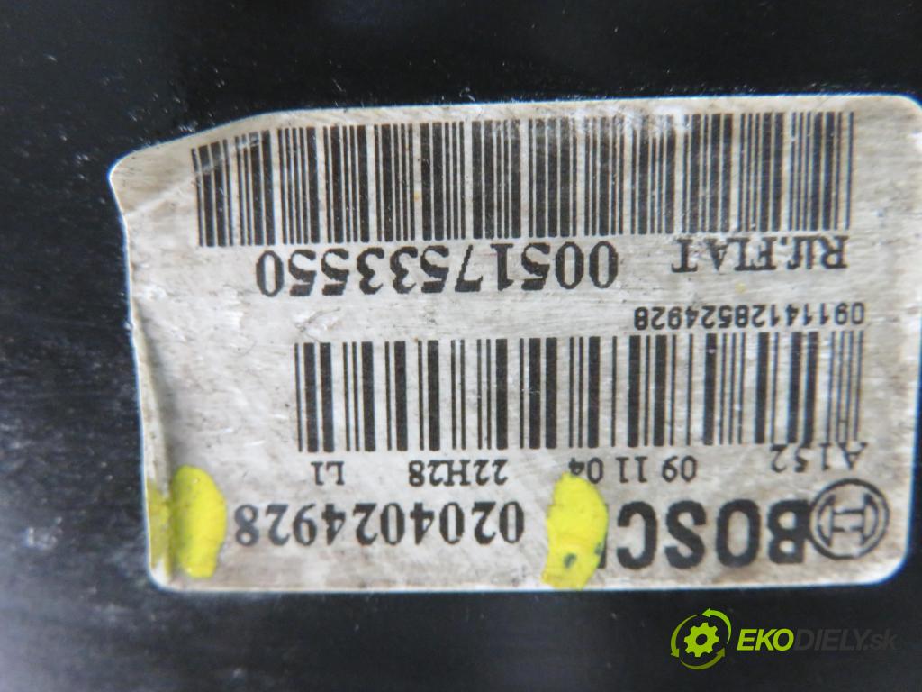 FIAT STILO Multi Wagon (192_) KOMBI 2005 1910,00 Serwa hamulca 1910,00 Posilovač 0204024928;517533550 (Servočerpadlá, pumpy riadenia)