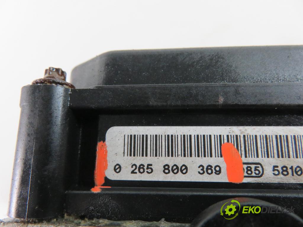 FIAT STILO Multi Wagon (192_) KOMBI 2005 1910,00 Sterowniki ABS 1910,00 Pumpa ABS 0265800369; 0265231437; 51718108 (Pumpy ABS)