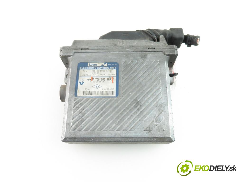 RENAULT MEGANE Scenic (JA0/1_) MINIVAN 1998 1870,00 Sterowniki silnika 1870,00 Riadiaca jednotka Motor 7700868189