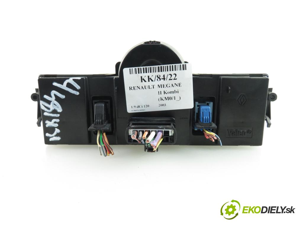RENAULT MEGANE II Kombi (KM0/1_) KOMBI 2003 1870,00 Panele sterowania, przełączniki 1870,00 Panel kúrenia KLIMATRONIK 8200312940