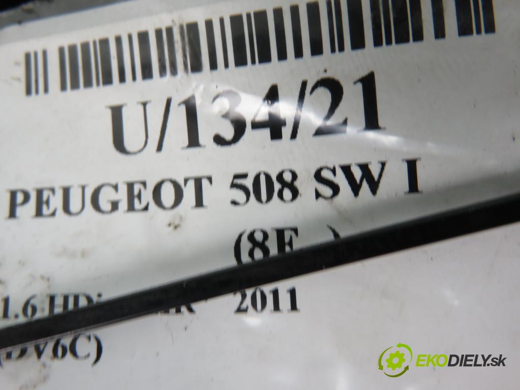 PEUGEOT 508 SW I (8E_) KOMBI 2011 1560,00 Przewody chłodnic powietrza 1560,00 Rúra intercoolera turba 9678406580;9685598580;9687261180