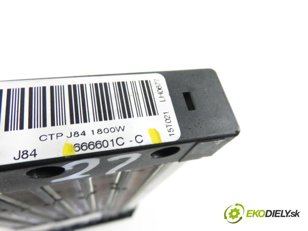 RENAULT SCENIC III (JZ0/1_) MINIVAN 2015 1461,00 Nagrzewnice 1461,00 Výhrevné teleso, radiátor kúrenia elektrická 666601CC (Radiátory kúrenia)