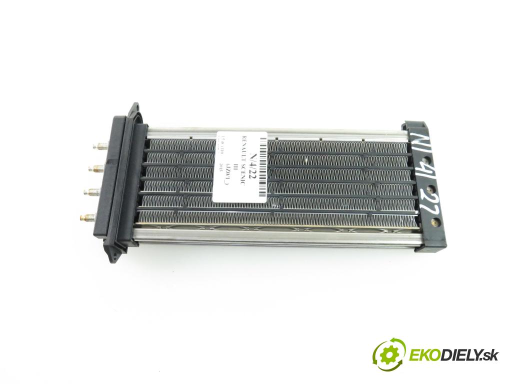 RENAULT SCENIC III (JZ0/1_) MINIVAN 2015 1461,00 Nagrzewnice 1461,00 Výhrevné teleso, radiátor kúrenia elektrická 666601CC (Radiátory kúrenia)