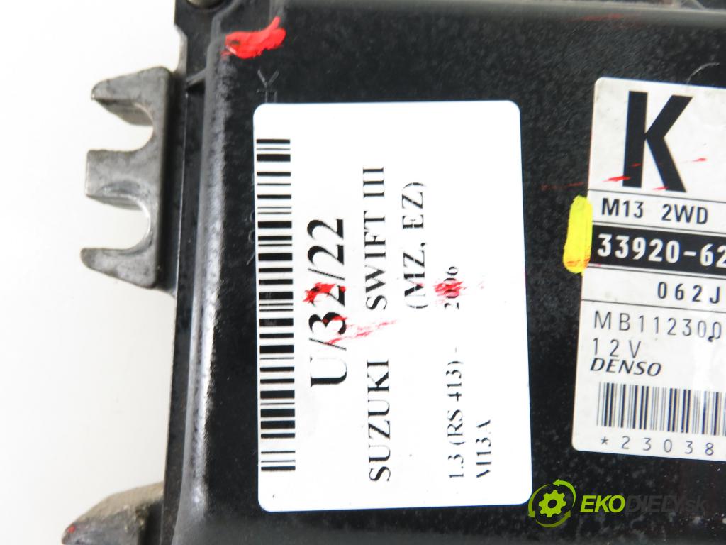 SUZUKI SWIFT III (MZ, EZ) HB 2006 1328,00 Sterowniki silnika 1328,00 Riadiaca jednotka Motor 3392062J0