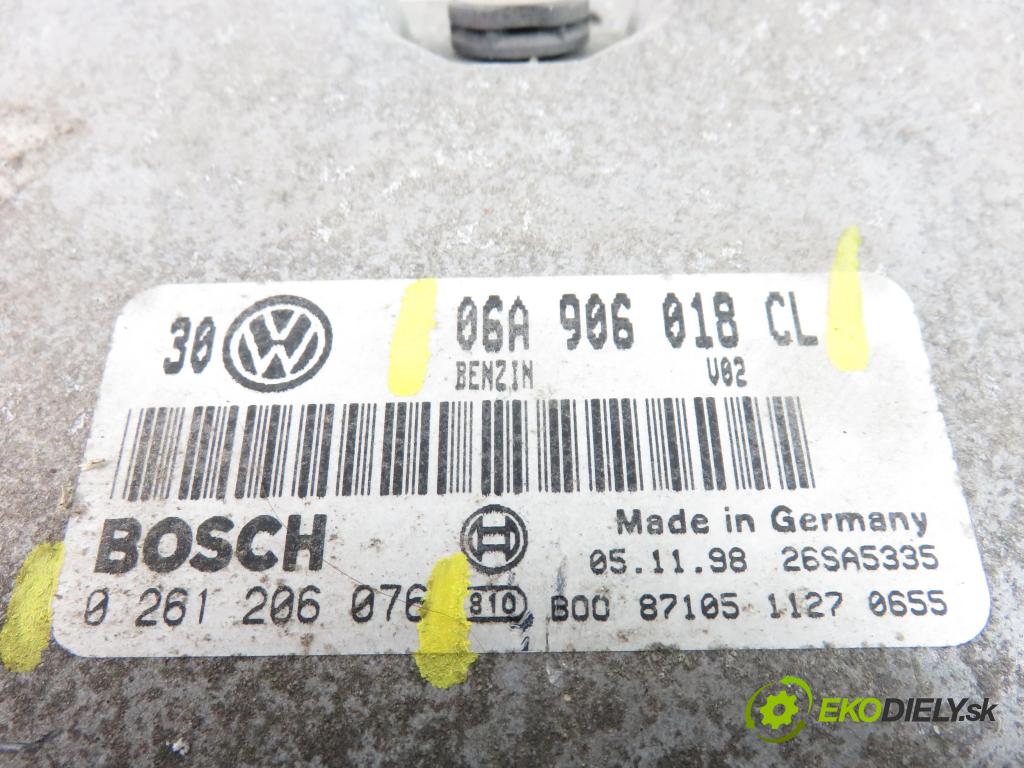 VW GOLF IV (1J1) HB 1999 1781,00 Sterowniki silnika 1781,00 Riadiaca jednotka Motor 06A906018CL;0261206076
