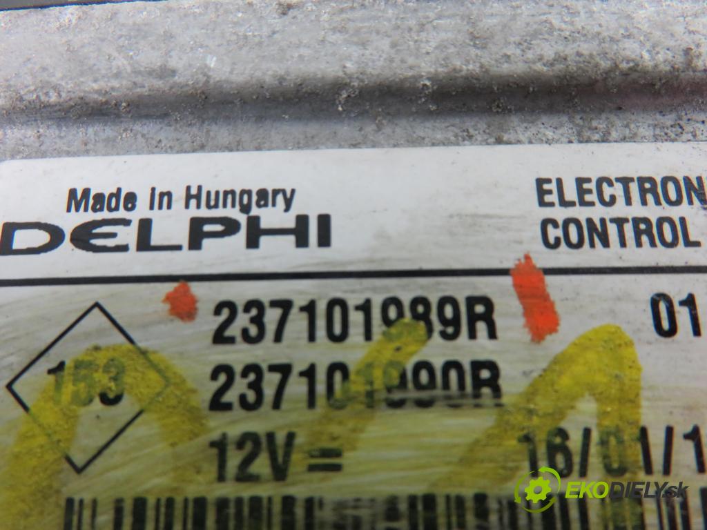 RENAULT MODUS / GRAND MODUS (F/JP0_) MINIVAN 2012 1461,00 Sterowniki silnika 1461,00 Riadiaca jednotka Motor 237101989R;237101990R