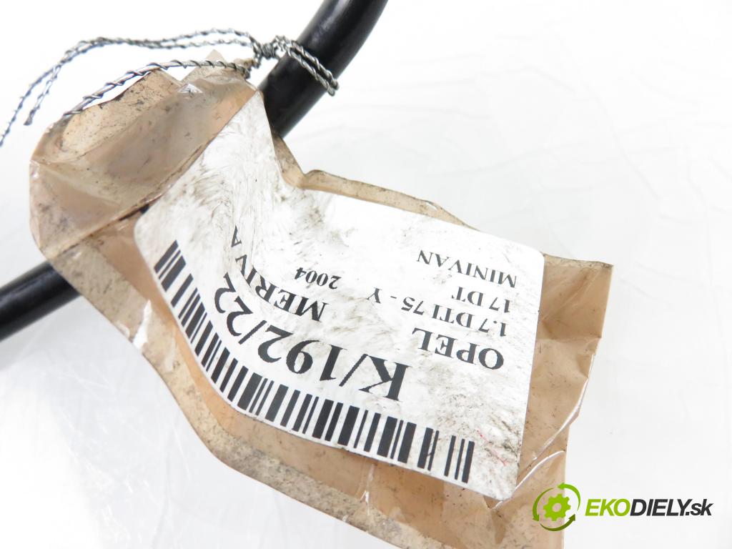 OPEL MERIVA A nadwozie wielkoprzestrzenne (MPV) (X03) MINIVAN 2004 1686,00 Przewody hamulcowe 1686,00 RIADOK: do serva 9191091