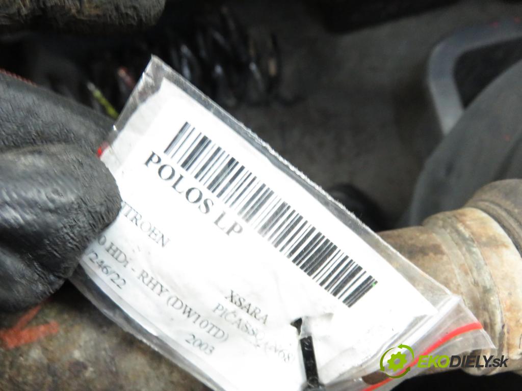 CITROEN XSARA PICASSO (N68) MINIVAN 2003 1997,00 Półosie 1997,00 Poloos LP 
