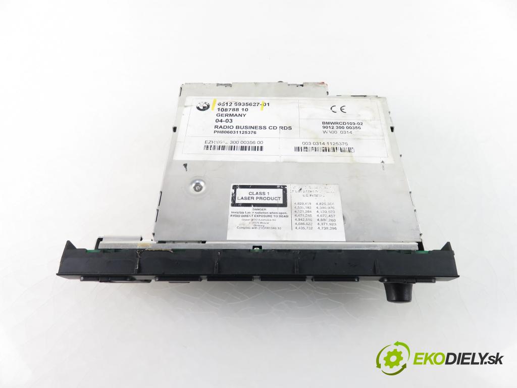 BMW 3 Compact (E46) HB 2001 1796,00 Radioodtwarzacze 1796,00 RADIO CD 65126935627