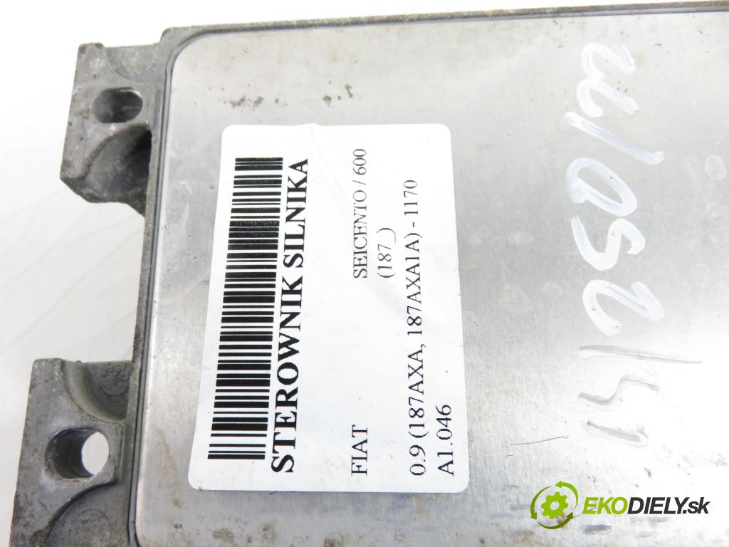 FIAT SEICENTO / 600 (187_) HB 2000 899,00 Sterowniki silnika 899,00 Riadiaca jednotka Motor IAW16FMEC