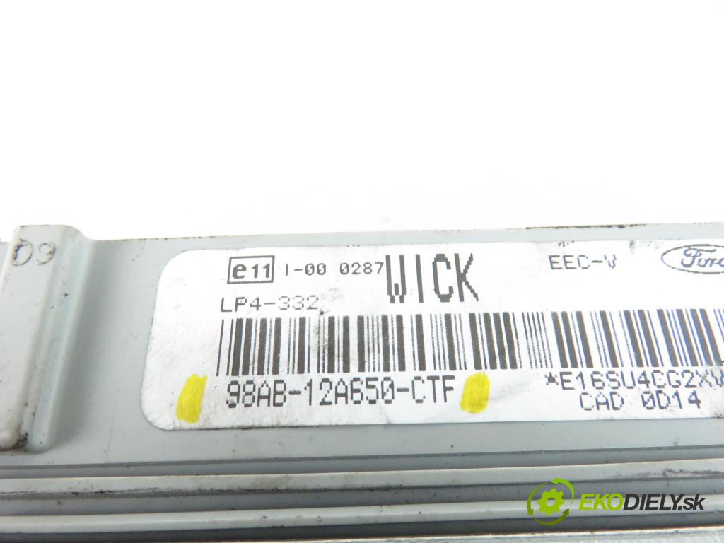 FORD FOCUS (DAW, DBW) HB 1999 1388,00 Sterowniki silnika 1388,00 Riadiaca jednotka Motor 98AB12A650CTF