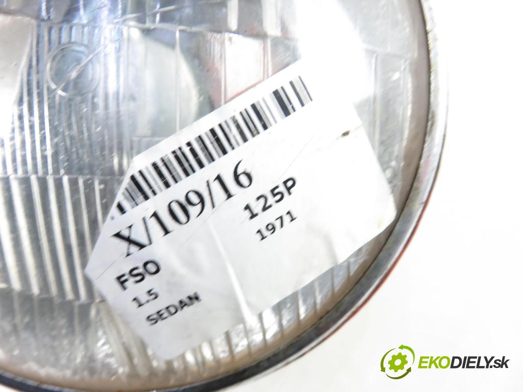 FSO-FSC 125P SEDAN 1971 1,50 Lampy przednie 1481,00 Svetlo PP 