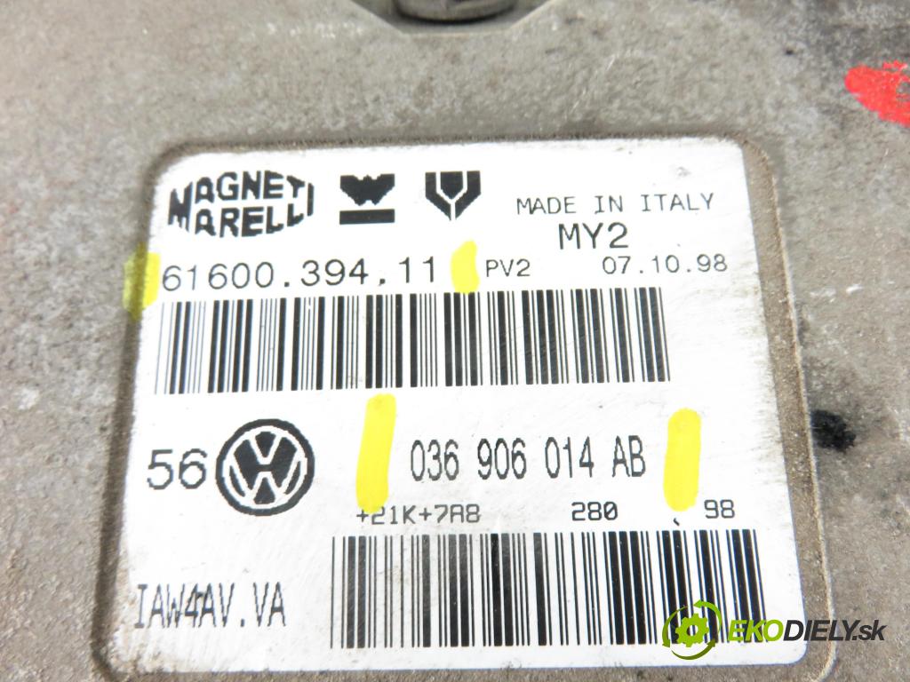 VW GOLF IV (1J1) HB 1998 1390,00 Sterowniki silnika 1390,00 Riadiaca jednotka Motor 6160039411;036906014AB