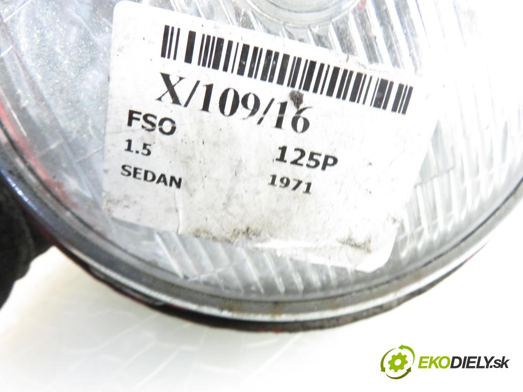 FSO-FSC 125P SEDAN 1971 1,50 Lampy przednie 1481,00 Svetlo PP 
