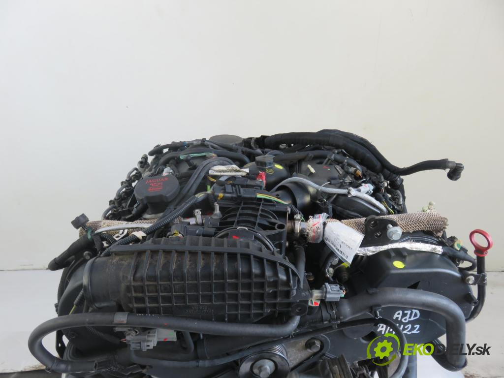 JAGUAR XF (X250) SEDAN 2009 2720,00 Silniki kompletne 2720,00 motor DIESLA AJD