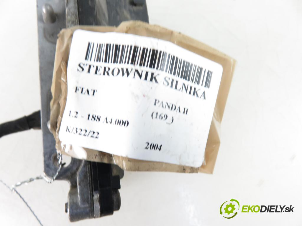 FIAT PANDA (169_) HB 2004 1242,00 Sterowniki silnika 1242,00 Riadiaca jednotka Motor 6160107102